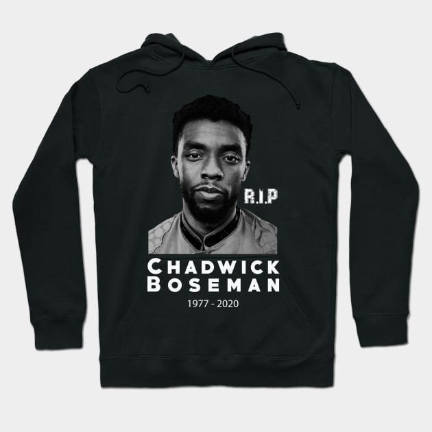 Chadwick Boseman RIP Hoodie by Teeshirto